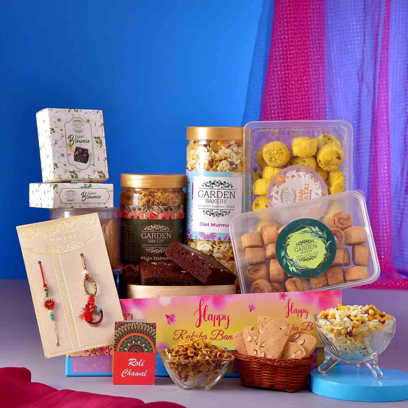 Bhaiya Bhabhi Rakhi Set to UK | Send Rakhi Gifts to UK | Rakhi.com