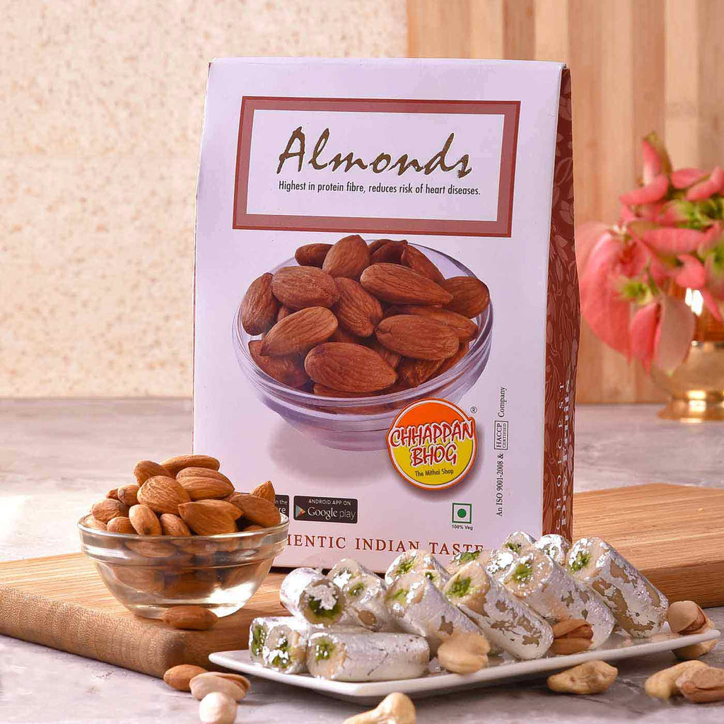 Celebration Of CD Box Of Pista Roll With Almonds