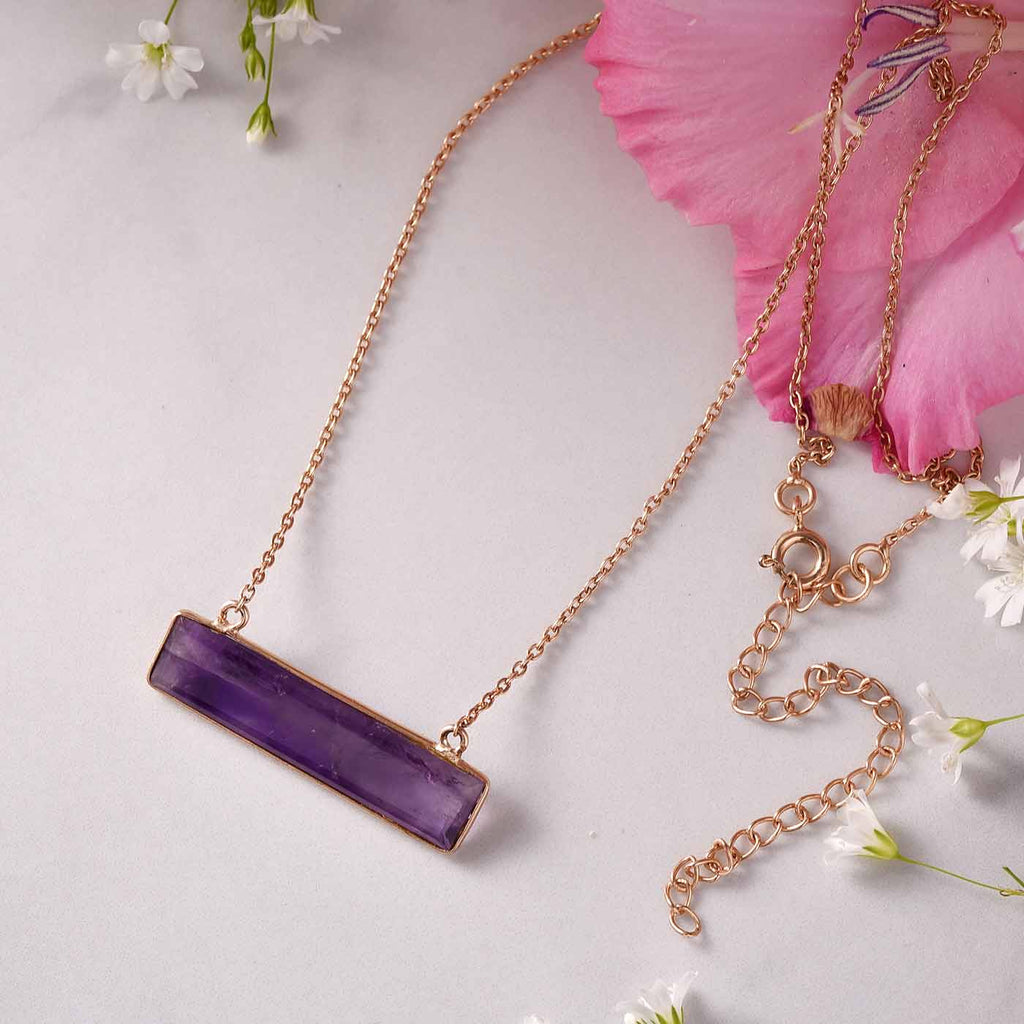 Ardent Amethyst Necklace