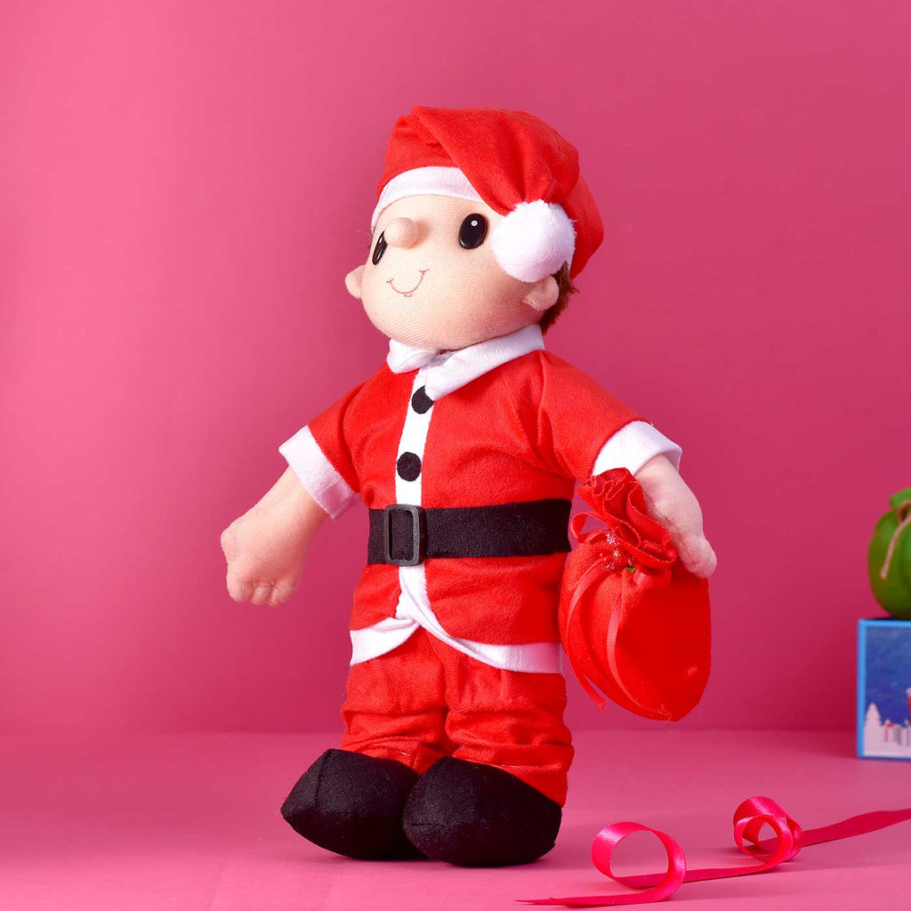 Lovable Christmas Santa Soft Toy
