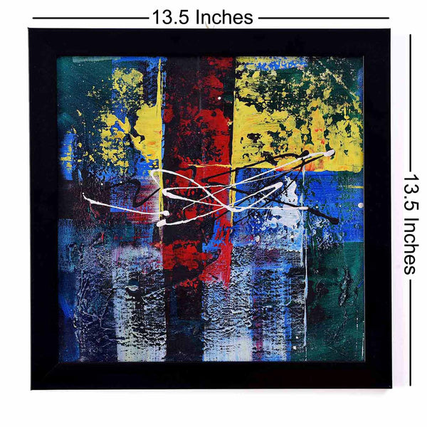 Artistic Abstract Painting (13.5*13.5 Inches)