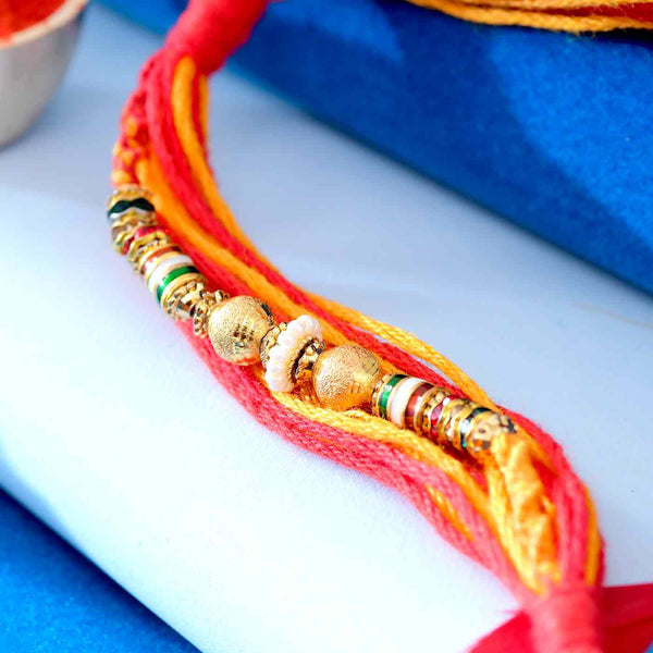 Stunning Rakhi With Beads