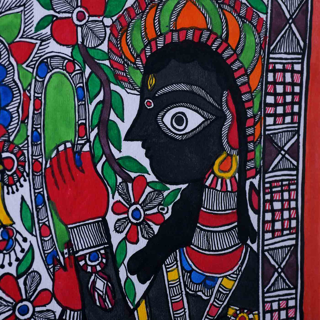 Madhubani Paintings for kids | Tips for kids to draw Madhuba… | Flickr