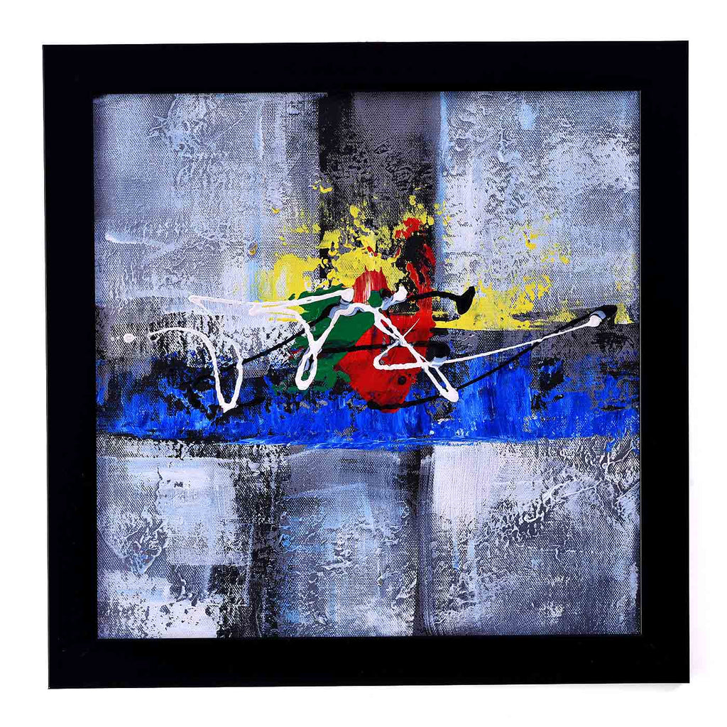 Evocative Abstract Painting (13.5*13.5 Inches)