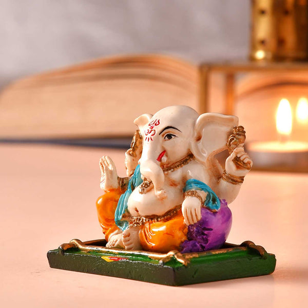 Auspicious Ganesha Figurine
