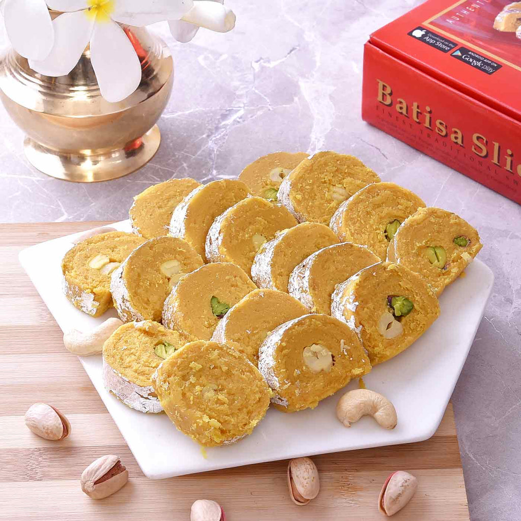 Delicious Batisa Slice & Kaju Kesar Barfi – TOKENZ