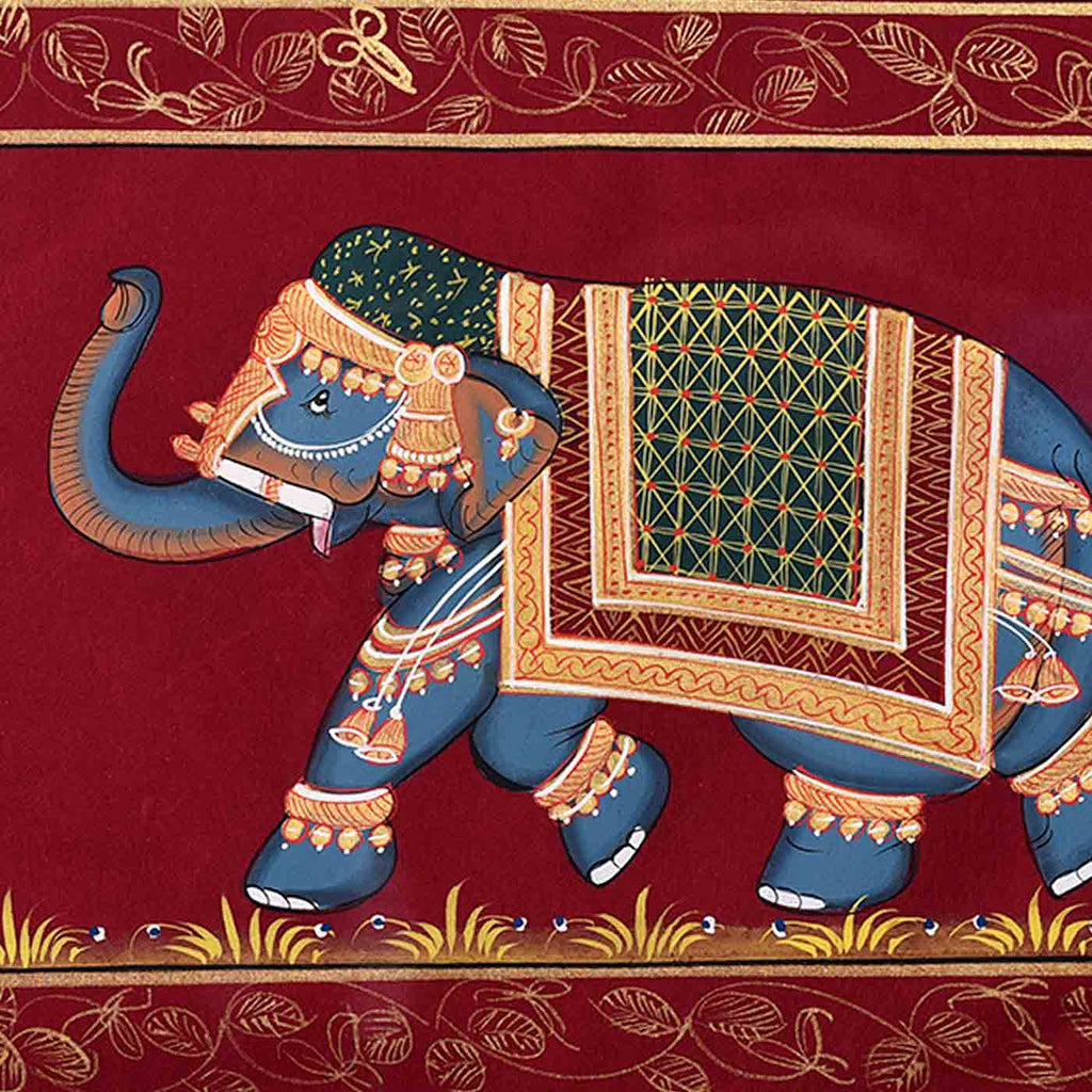 Elephant on sale with jewels