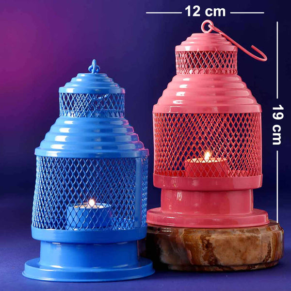 Perforated Votive With Delectable Bites Hamper