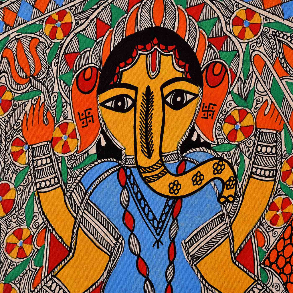 Madhubani Peacock || Indian Folk Art || Part 1 - YouTube