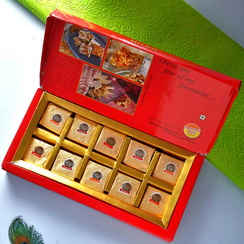 Bhaiya Bhabhi Rakhi Set With Mewa Bites & Pooja Thali – TOKENZ