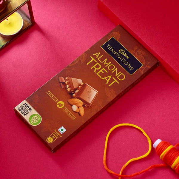Lovable Hamper With Chocolate, Thali, Thread, Roli Chawal & Tikka