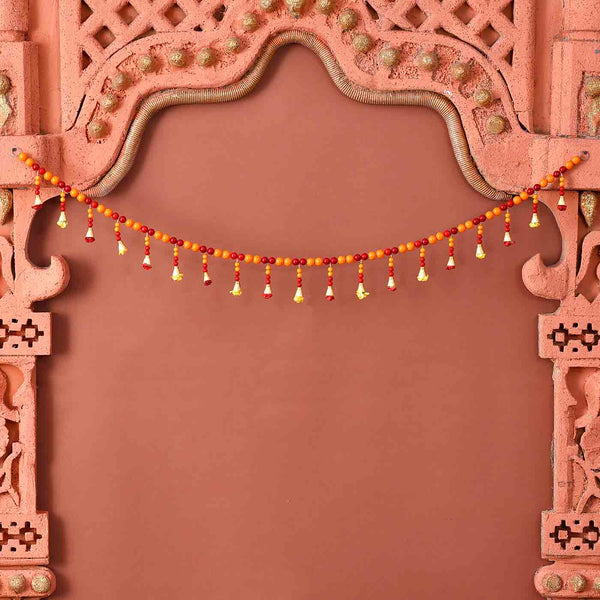 Elegant Beads & Bells Bandhanwar