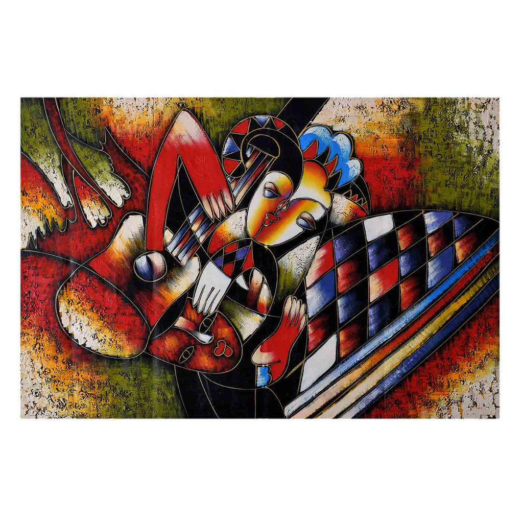 Pablo Piccaso Woman Abstract Painting (36*24 Inches)