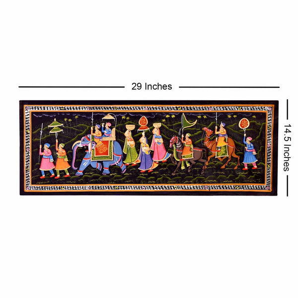 Royal Ride Rajasthani Phad Painting