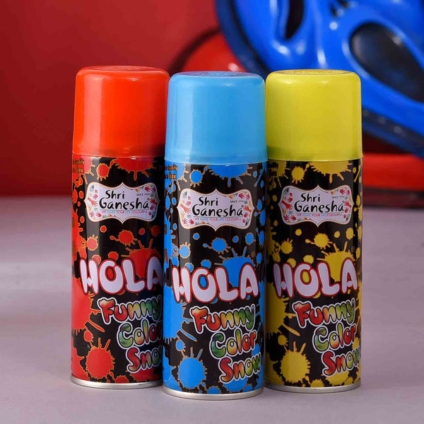Funtime Demon Holi Mask With Hola Colour Spray