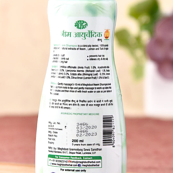 Khadi Neem Shampoo For Dandruff & Lice 200 ml