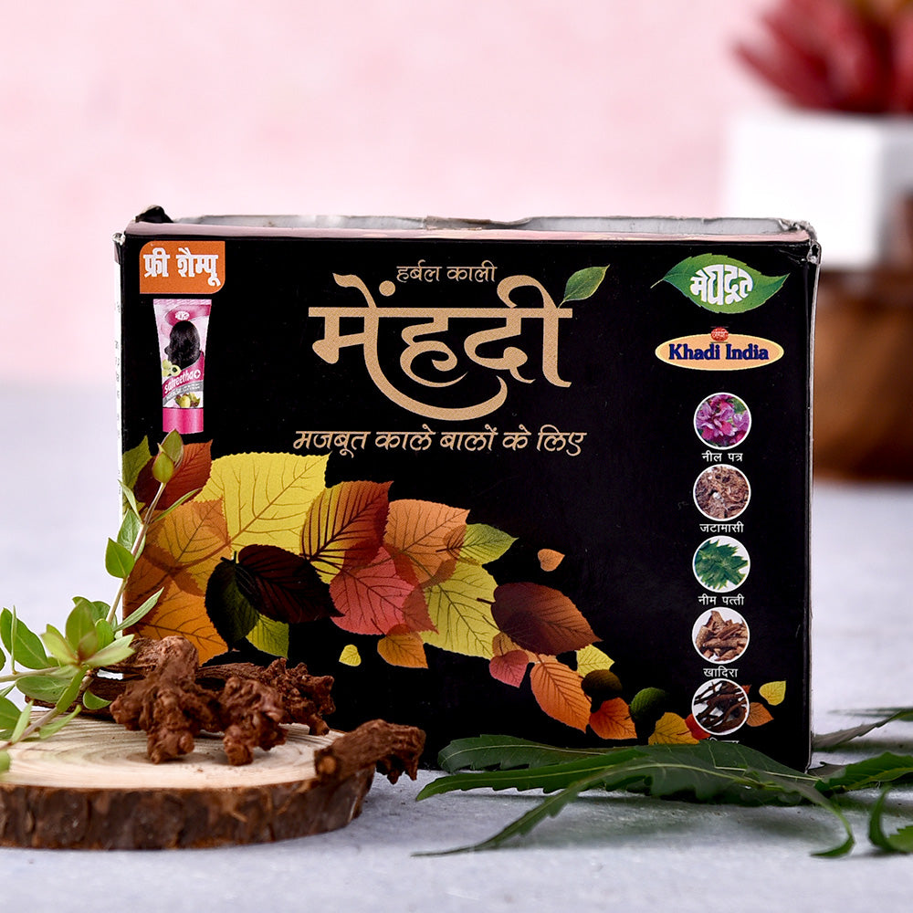 Buy KHADI NATURAL Ayurvedic Brown Mehndi, 100 g (Pack of 4) Online at  Lowest Price Ever in India | Check Reviews & Ratings - Shop The World