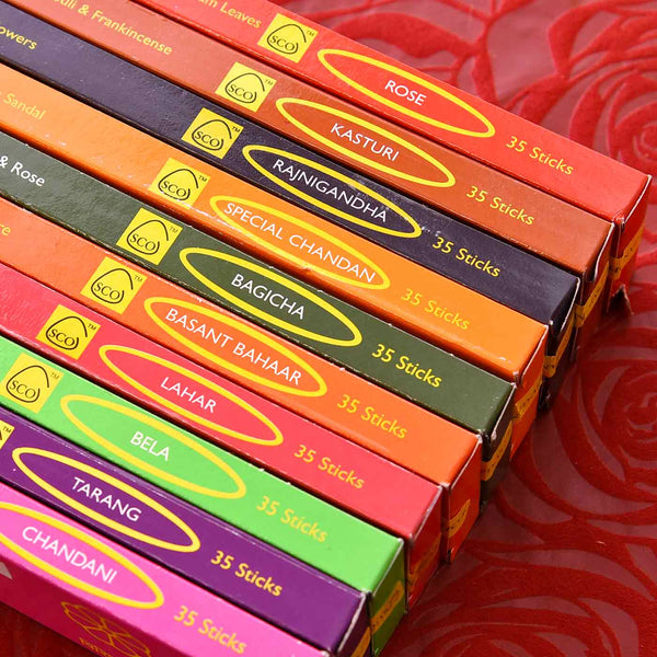 Pack Of 10 Aromatic Incense Sticks