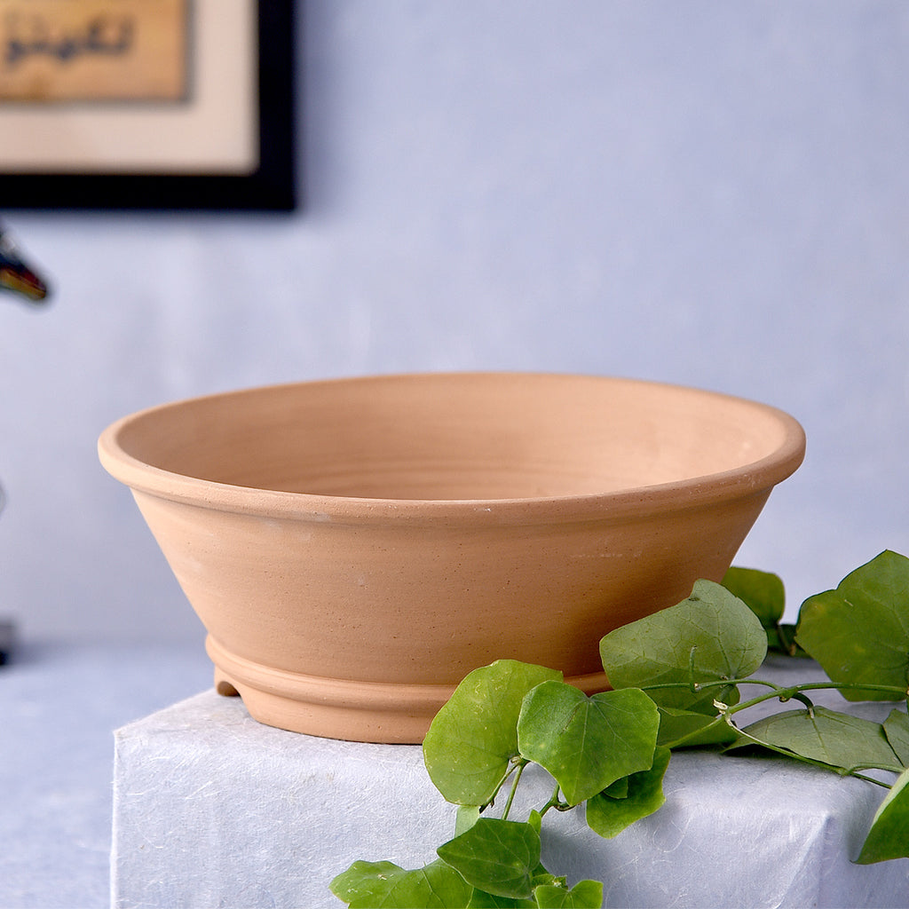 Earthy Bowl Shaped Handmade Pot